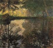 Claude Monet, The Pond at Montgeron